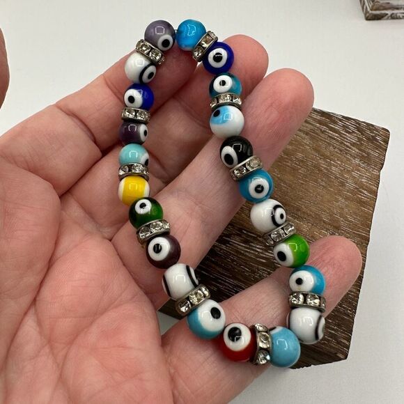 Evil Eye Stretch Bracelet From 2009 - Picture 2 of 3